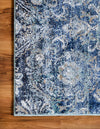 Charleston Elegance Collection Area Rug -  Magnolia Rectangular Teal  lifestyle 35