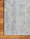 Charleston Elegance Collection Area Rug -  Magnolia Rectangle Teal  lifestyle 10