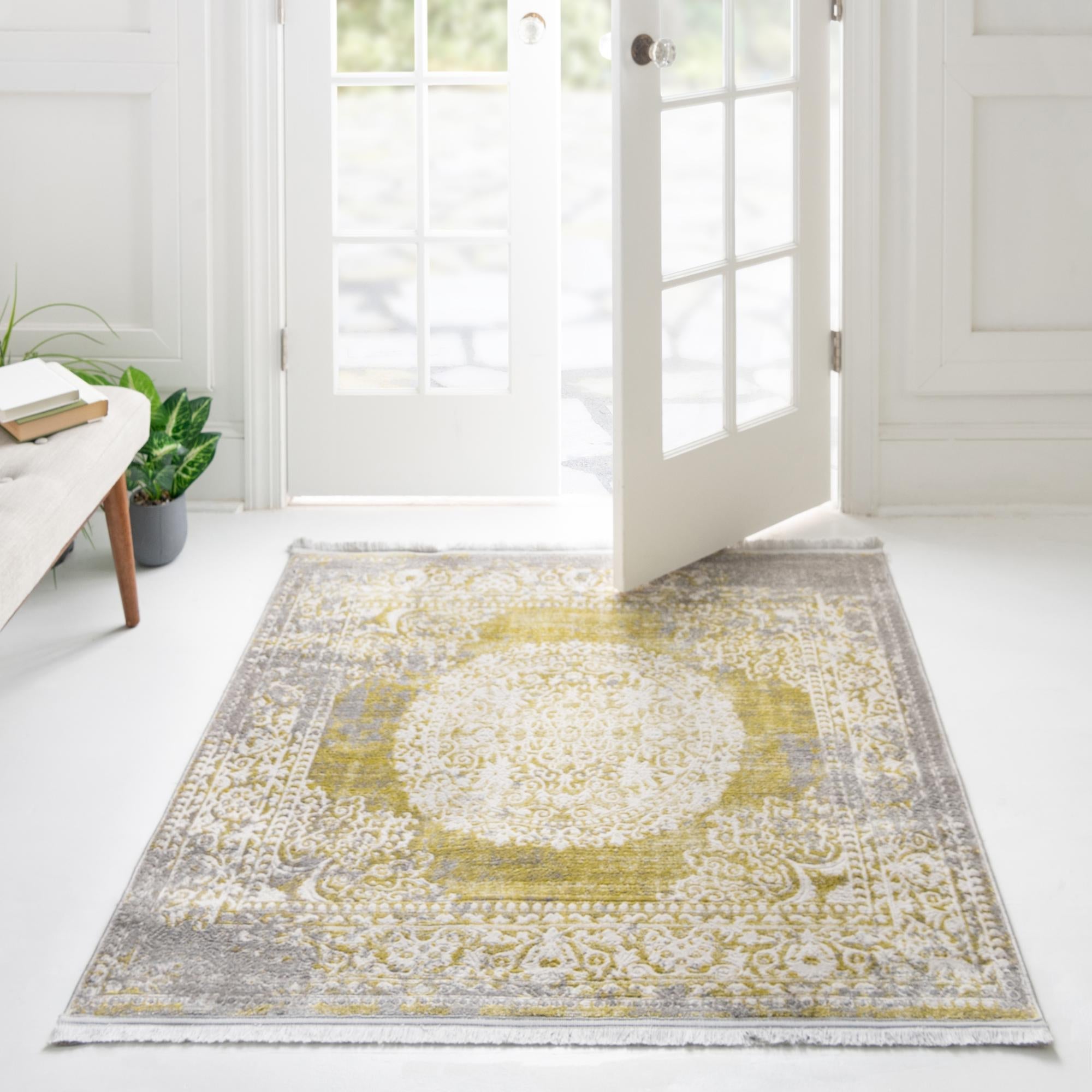 Rustic Charm Revival Collection Area Rug -  Meadowland