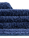 Solid Shag Seaside Collection Area Rug - Azure Cove (Navy Blue) Rectangle Navy Blue  lifestyle 14