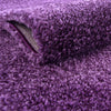 Solid Shag Seaside Collection Area Rug - Azure Cove (Violet) Rectangle Violet  lifestyle 6