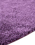 Solid Shag Seaside Collection Area Rug - Azure Cove (Violet)