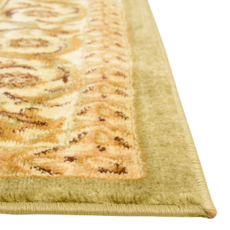 Versailles Elegance Collection Area Rug -  Montreuil Square Light Green  lifestyle 74