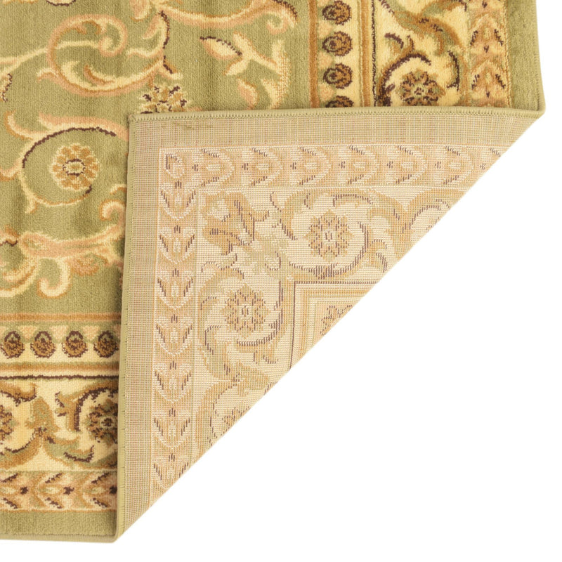 Versailles Elegance Collection Area Rug -  Montreuil Square Light Green  lifestyle 84