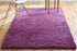 Plush Oasis Collection Area Rug - Serenity (Eggplant Purple)