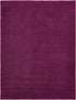 Plush Oasis Collection Area Rug - Serenity (Eggplant Purple)