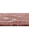 Garden Lattice Oasis Collection Area Rug - Arbor (Rust Red) Runner Rust Red  lifestyle 27