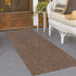 Seaside Serenity Collection Area Rug - Veranda (Light Brown)