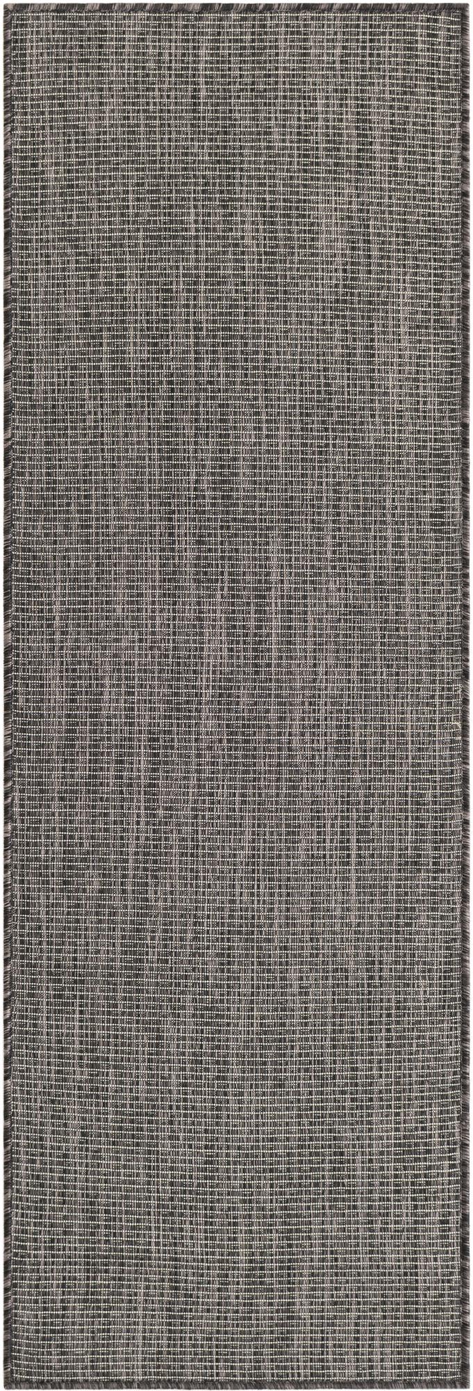 Seaside Serenity Collection Area Rug - Veranda (Black)