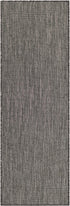 Seaside Serenity Collection Area Rug - Veranda (Black)