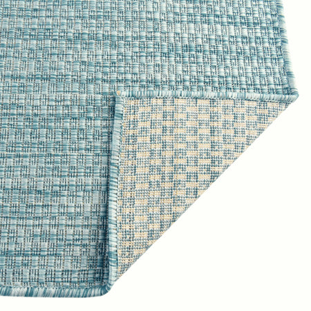 Seaside Serenity Collection Area Rug - Veranda (Aquamarine)