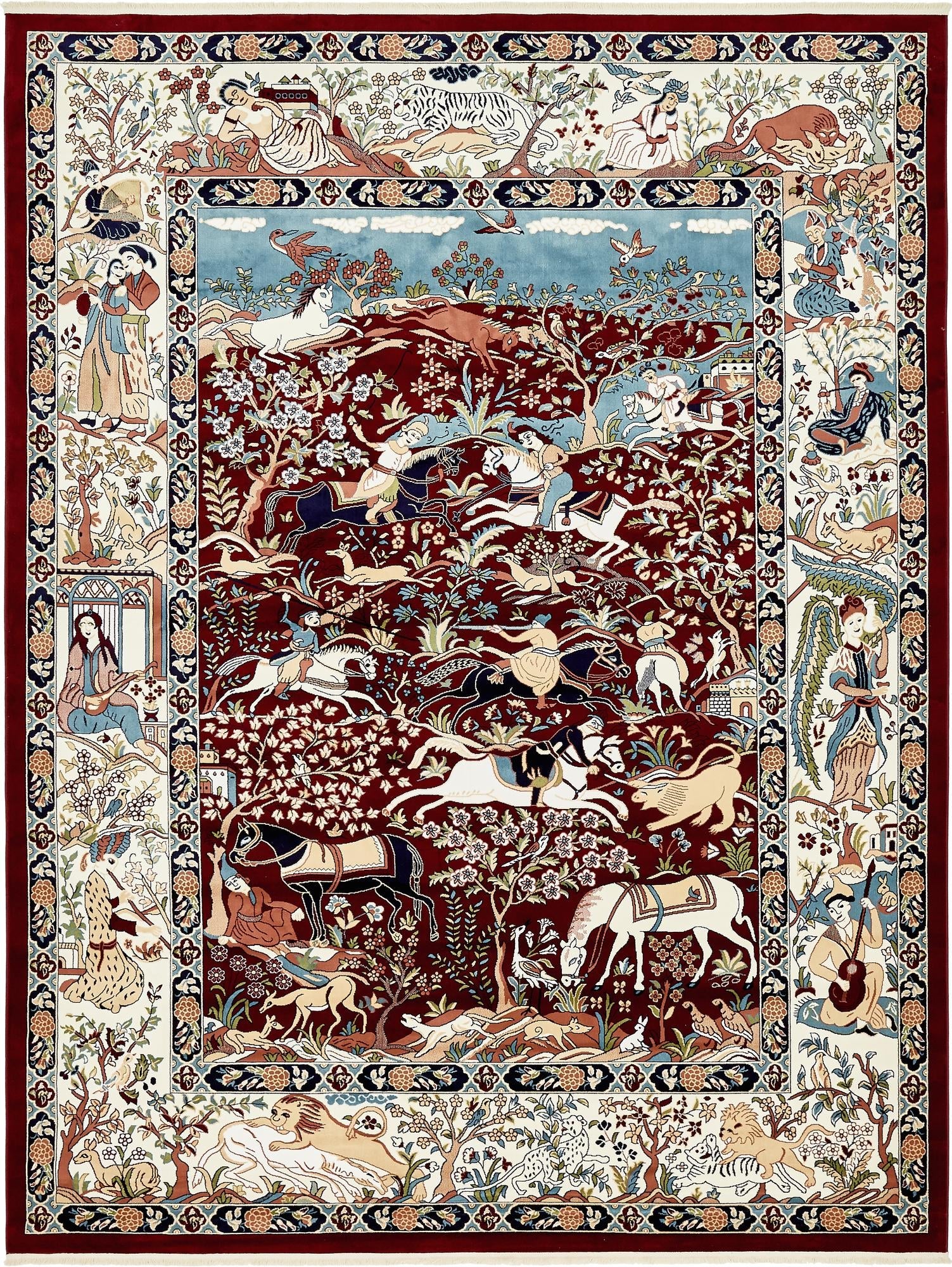 Persian Elegance Collection Area Rug -  Tabriz