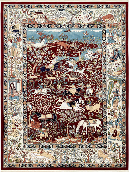 Persian Elegance Collection Area Rug -  Tabriz