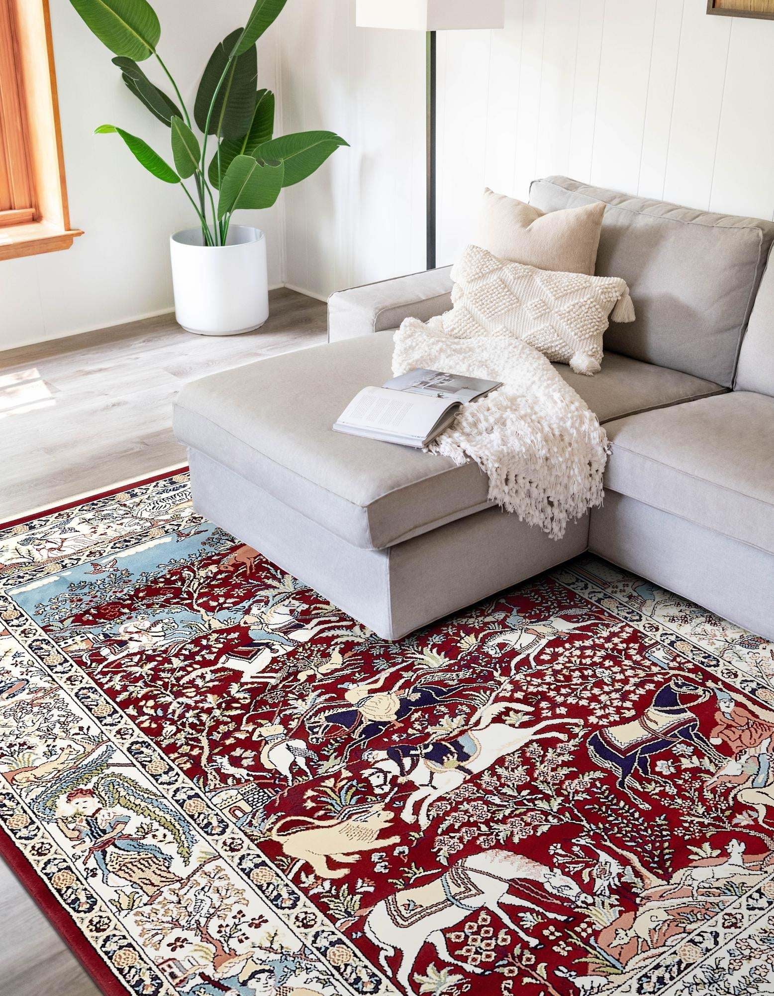 Persian Elegance Collection Area Rug -  Tabriz