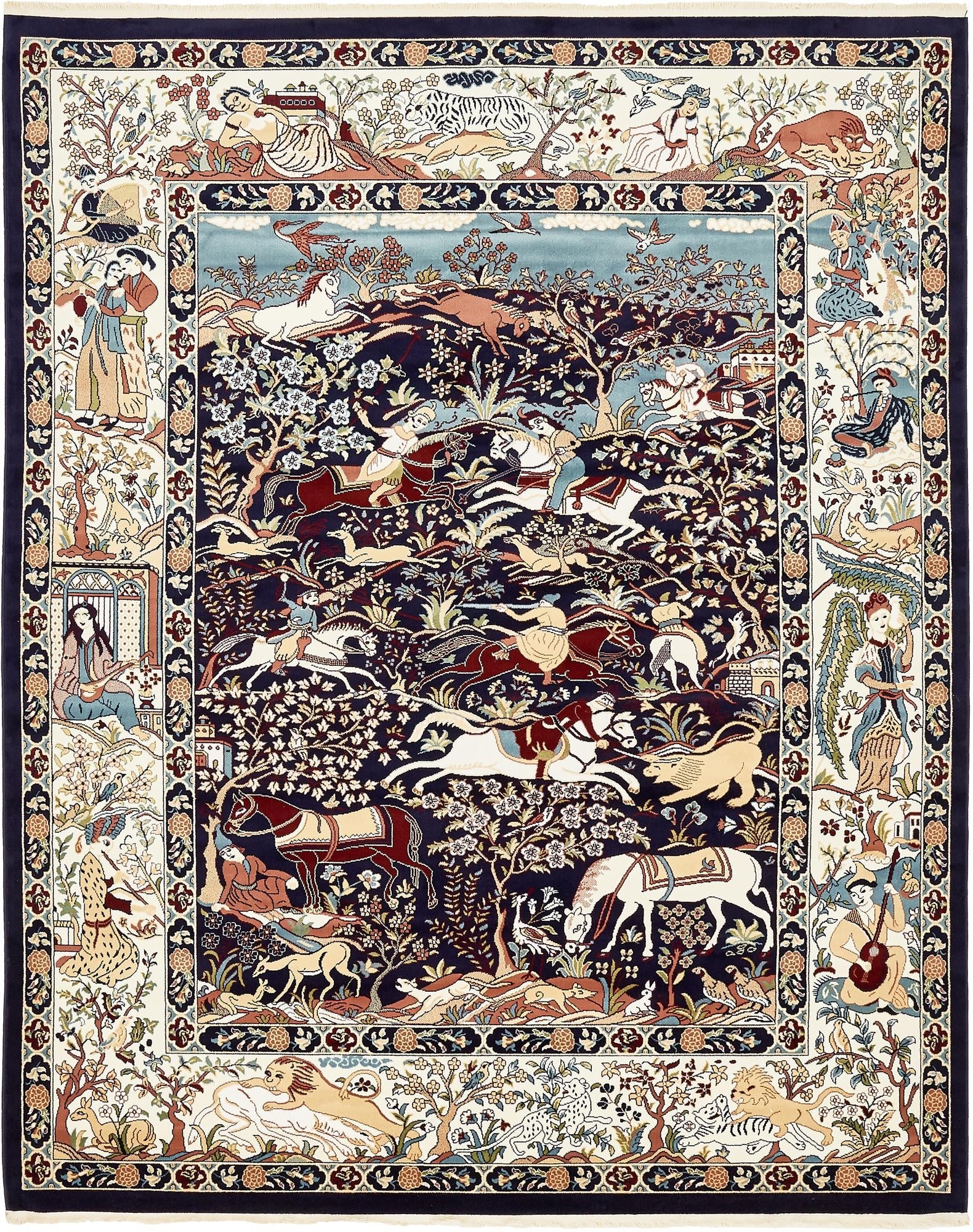 Persian Elegance Collection Area Rug -  Tabriz