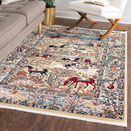 Persian Elegance Collection Area Rug -  Tabriz