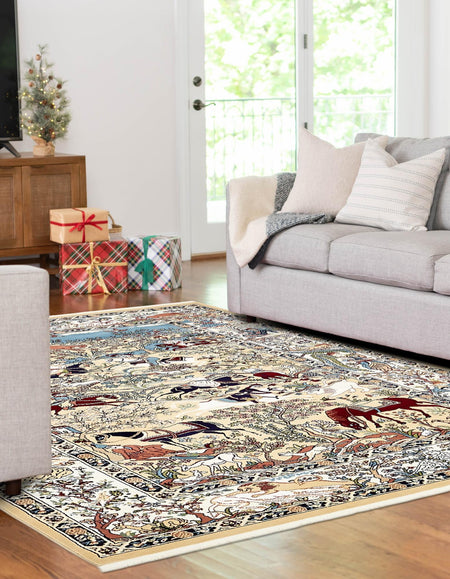 Persian Elegance Collection Area Rug -  Tabriz