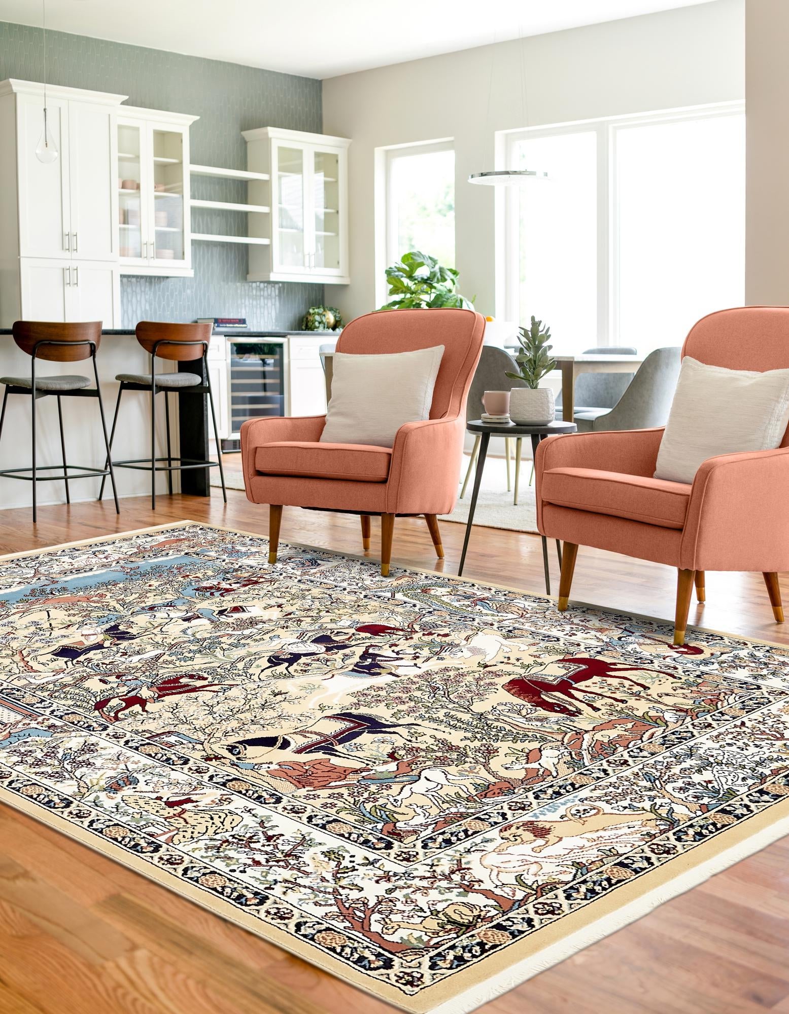 Persian Elegance Collection Area Rug -  Tabriz