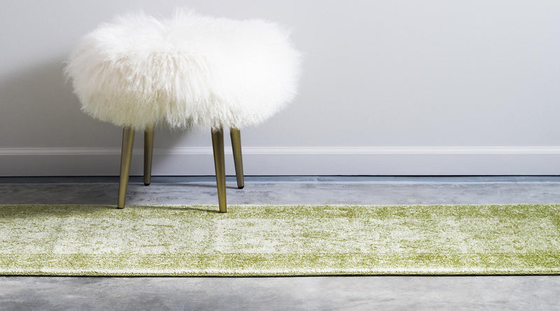 Horizon Collection Area Rug -  Apex (Light Green) Runner Light Green  lifestyle 19