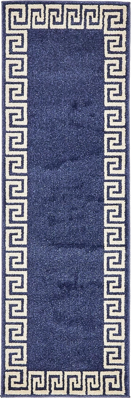 Aegean Labyrinth Collection Area Rug -  Santorini