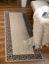 Aegean Labyrinth Collection Area Rug -  Santorini