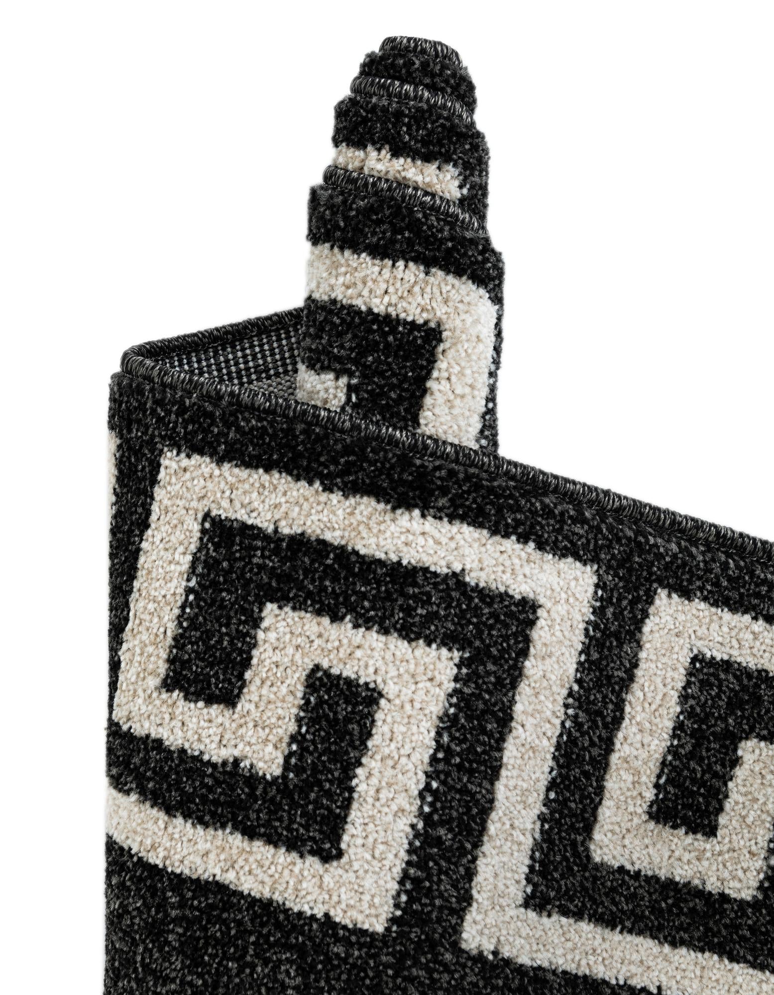 Aegean Labyrinth Collection Area Rug -  Santorini