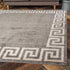 Aegean Labyrinth Collection Area Rug -  Santorini