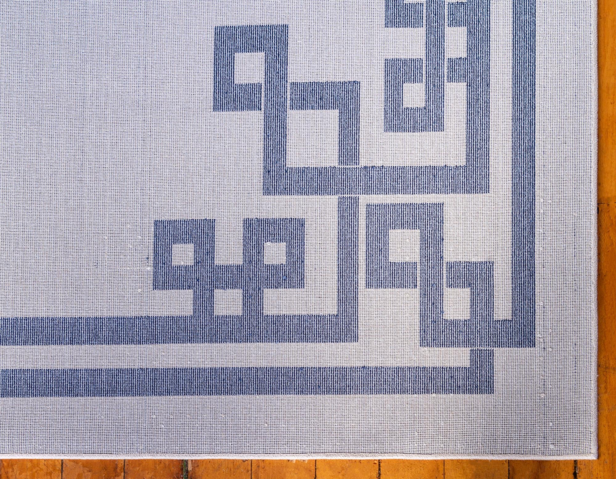 Aegean Labyrinth Collection Area Rug -  Rhodes