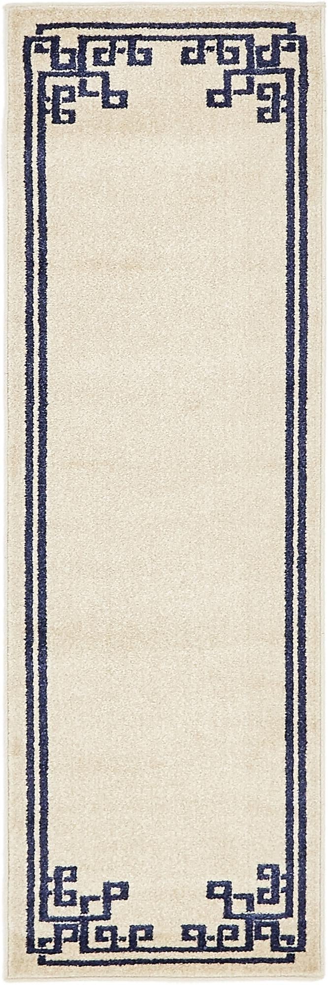 Aegean Labyrinth Collection Area Rug -  Rhodes