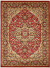 Persian Elegance Collection Area Rug -  Khorasan Rectangle Red  lifestyle 2