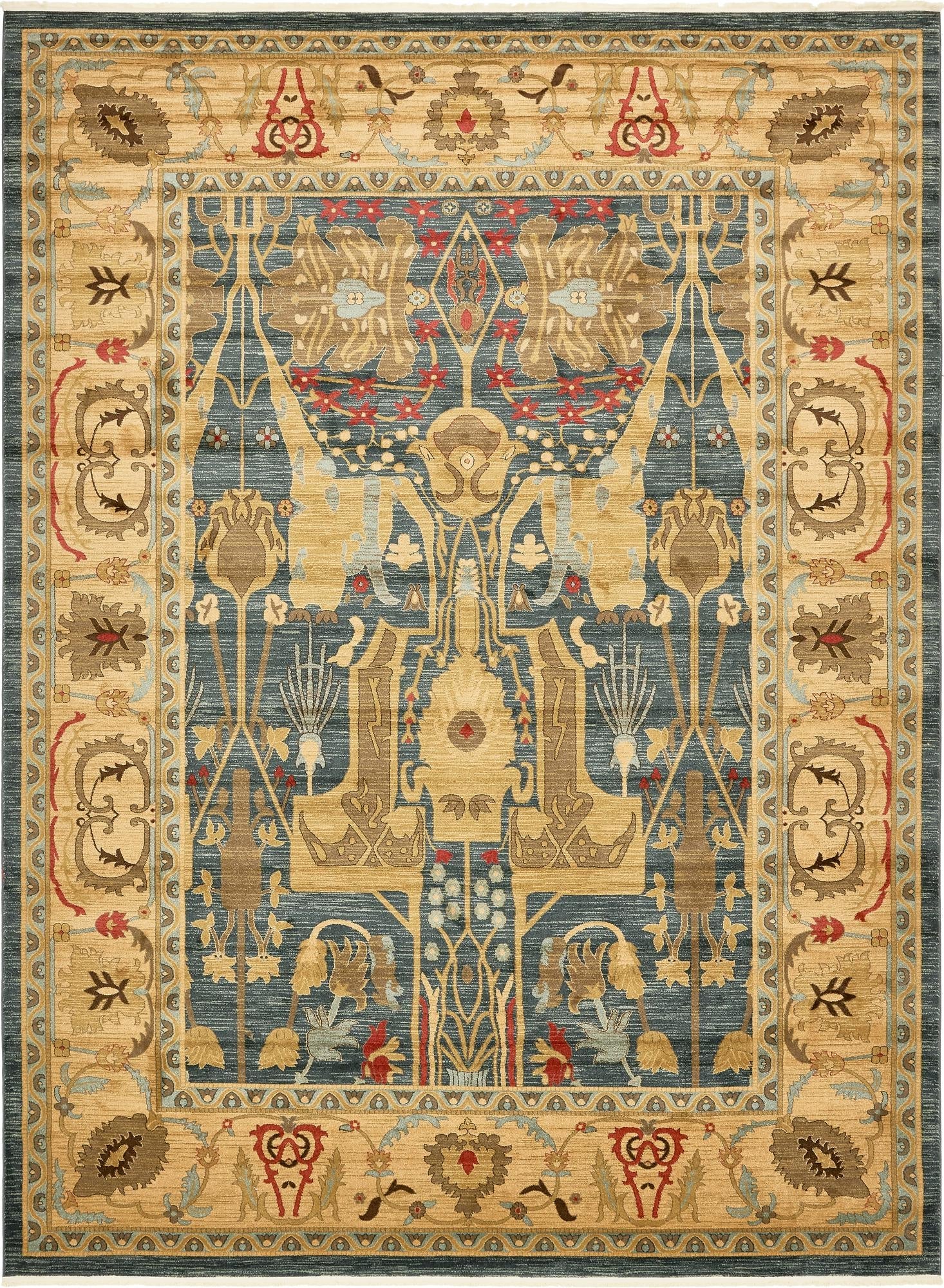 Persian Elegance Collection Area Rug -  Khorramabad