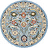 Tabriz Tapestry Collection Area Rug - Sahand (Blue)