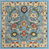 Tabriz Tapestry Collection Area Rug - Sahand (Blue)