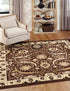 Tabriz Tapestry Collection Area Rug - Sahand (Brown)