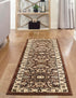 Tabriz Tapestry Collection Area Rug - Sahand (Brown)