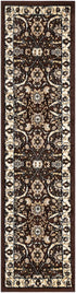 Tabriz Tapestry Collection Area Rug - Sahand (Brown)