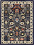 Tabriz Tapestry Collection Area Rug - Sahand (Navy Blue) Rectangle Navy Blue Main