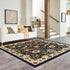 Tabriz Tapestry Collection Area Rug - Sahand (Navy Blue)