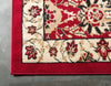 Tabriz Tapestry Collection Area Rug - Sahand (Red) Rectangle Red  lifestyle 8