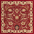 Tabriz Tapestry Collection Area Rug - Sahand (Red)