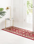 Tabriz Tapestry Collection Area Rug - Sahand (Red)