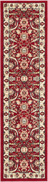 Tabriz Tapestry Collection Area Rug - Sahand (Red)