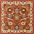 Tabriz Tapestry Collection Area Rug - Sahand (Terracotta)