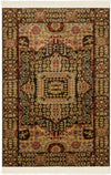 Ottoman Elegance Collection Area Rug - Sultan Rectangle Brown  lifestyle 2