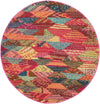 Sedona Vista Collection Area Rug -  Yucca Round Multi  lifestyle 21