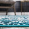 Riviera Elegance Collection Area Rug -  Eze Rectangle Turquoise  lifestyle 29