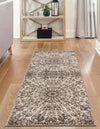 Riviera Elegance Collection Area Rug -  Eze Runner Brown  lifestyle 13