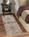 Riviera Elegance Collection Area Rug -  Eze Runner Brown  lifestyle 22