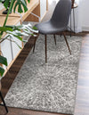 Riviera Elegance Collection Area Rug -  Eze Runner Dark Gray  lifestyle 0