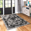 Riviera Elegance Collection Area Rug -  Menton (Black) Rectangle Black  lifestyle 55